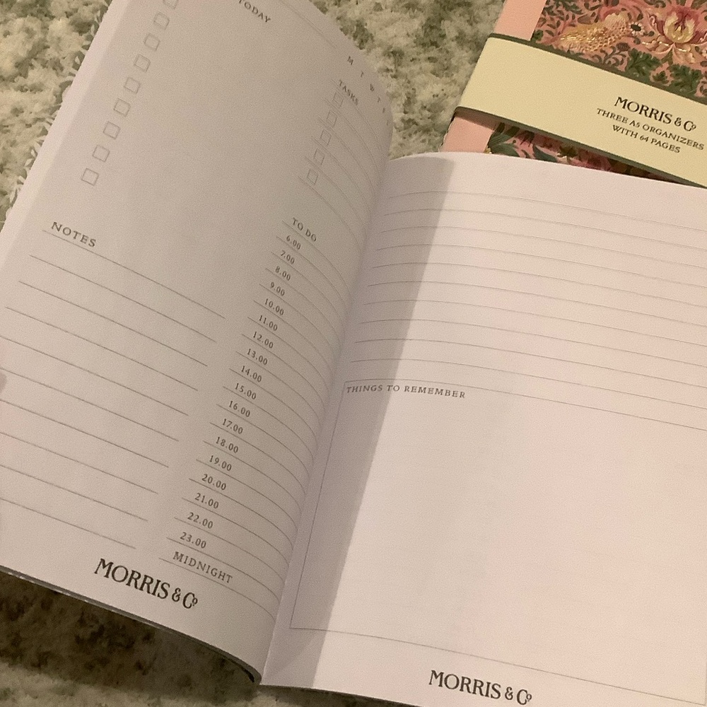 Morris & Co. Three Journal Schedule Organizer NoteBook Set of 3 NWT 8.25x6” - Picture 14 of 16